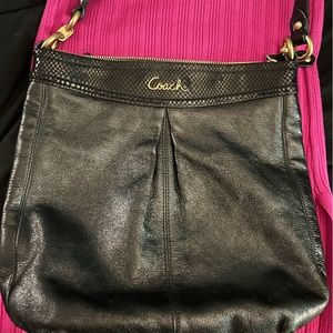 Coach leather satchel